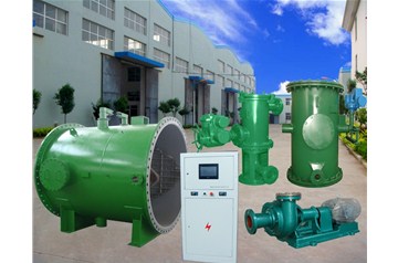 Rubber ball cleaning and automatic water filter for 300KW - 1000MW condenser