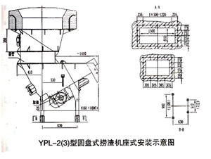 YPL-2、3型圆盘捞渣机